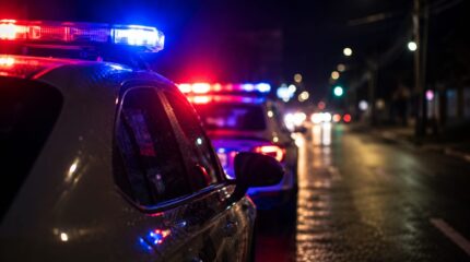 Viaturas polícia; sirenes