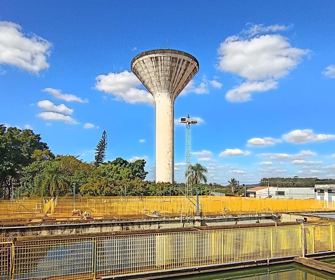 Manutenção realizada pelo Daae na ETA 1 altera temporariamente o abastecimento de água em diferentes regiões de Rio Claro.