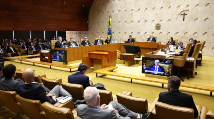 Com transmissão do JC, sessão plenária do STF exibiu crise institucional. Foto: Alejandro Zambrana/STF