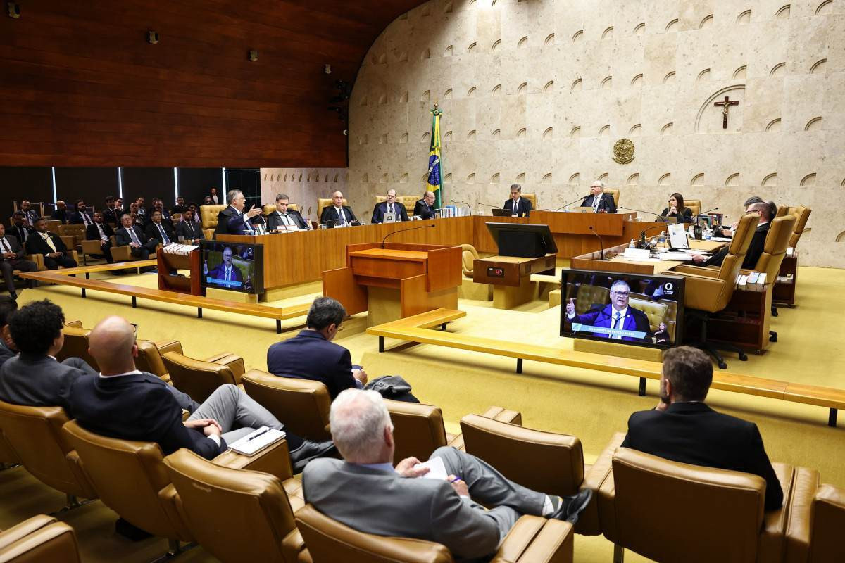 Com transmissão do JC, sessão plenária do STF exibiu crise institucional. Foto: Alejandro Zambrana/STF