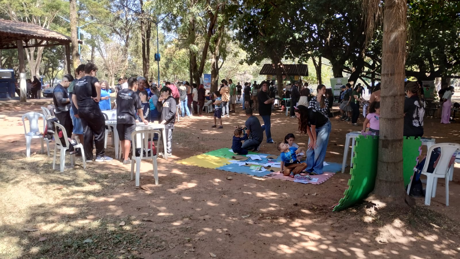 Edição anterior do projeto no Parque Municipal do Lago Azul, em Rio Claro