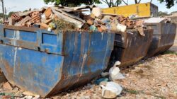Moradores relatam caçambas lotadas e problemas nas estruturas de Ecopontos; A Prefeitura informou que está tomando providências