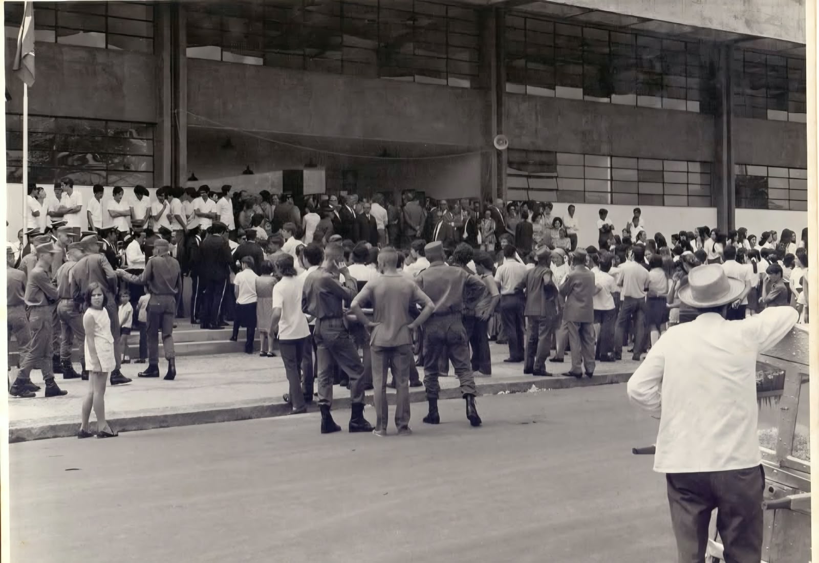 Inauguração do Batista Leme em 1971. Foto: Acervo Arquivo Público do Município de Rio Claro