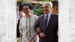Laís e o marido, Paulo, que faleceu em 2021. Foto: Arquivo Pessoal