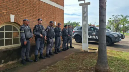 Operação contou com a participação de equipes do 10º BAEP e do GAECO, mobilizando 34 agentes operacionais