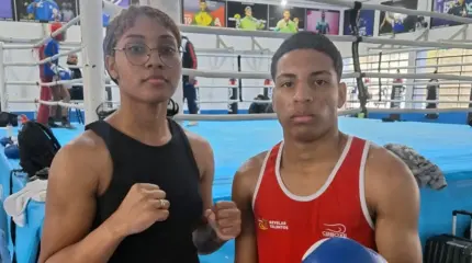 “Pantera” e “Pepeu”, atletas da MM Boxe, representam o Brasil